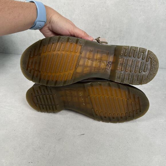 Dr Martens Shoes Womens Size 10 Ambassador Mary Jane Double Strap Heart Cutout - Picture 10 of 11